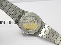 Royal Oak 37mm 15450 SS APSF 1:1 Best Edition Gray Textured Dial on SS Bracelet SA3120 Super Clone