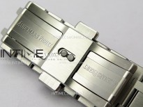 Royal Oak Chrono 26331ST SS IPF 1:1 Best Edition Black Dial Silver subdial on SS Bracelet A7750