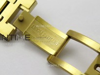 Royal Oak Chrono 26331ST YG IPF 1:1 Best Edition Blue Dial Gold subdial on SS Bracelet A7750