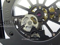 Octo 102910 PVD AXF Best Edition Skeleton Dial on Brown Leather Strap Asian BVL206 Tourbillon Movement