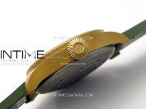 Big Pilot IW329702 Bronze M+F 1:1 Best Edition Green Dial on Green Rubber Strap SEIKO 8N-24