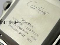 Santos de Cartier 40mm SS 2018 BVF 1:1 Best Edition Green Dial on SS SmartLinks Bracelet MIYOTA 9015(Free Leather Strap)