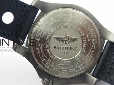 AVENGER BLACKBIRD V17311 Ti DLC 1:1 Best Edition Black Dial Diamonds Bezel on Nylon Strap A2824