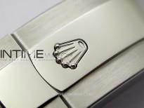 DateJust 41mm 126334 904 SS ARF 1:1 Best Edition Rhodium Dial Sticks Markers on Jubilee Bracelet SH3235