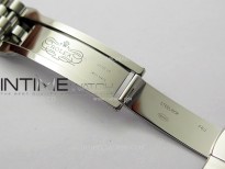 DateJust 41mm 126334 904 SS ARF 1:1 Best Edition Black Dial Sticks Markers on Jubilee Bracelet SH3235