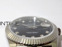 DateJust 41mm 126334 904 SS ARF 1:1 Best Edition Blue Dial Diamonds Markers on Jubilee Bracelet SH3235