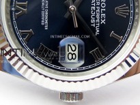 DateJust 41mm 126334 904 SS ARF 1:1 Best Edition Blue Dial Roman Markers on Jubilee Bracelet SH3235