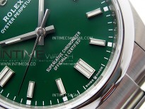 Oyster Perpetual 36mm 126000 904L VSF 1:1 Best Edition Green Dial on SS Bracelet VS3235