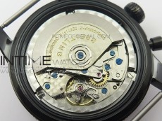SuperOcean OuterNown 44mm Black Ceramic Bezel Blue Dial on Blue Nylon Strap A7750